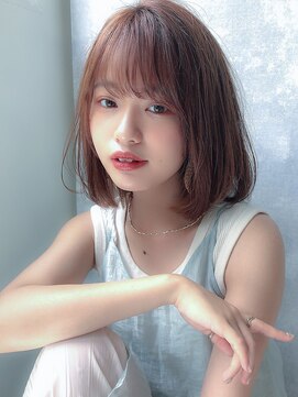 トローノ 栄(TRONO) 【髪質改善 TRONO栄】シャインオレンジ@樋口