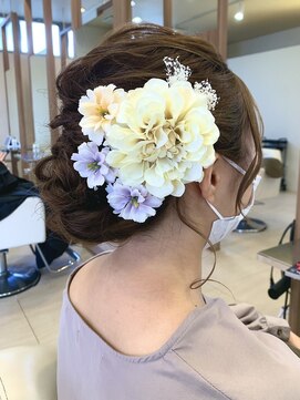 アルジャーノン コックス(ALGERNON COX) あみほぐしヘアアレンジ