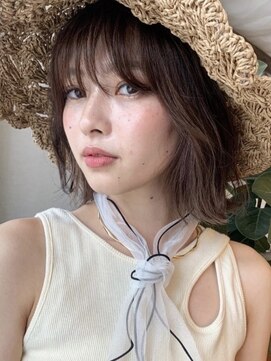 コレク 福岡(COLLEC...) くびれミディアム×ブリーチ無しベージュ