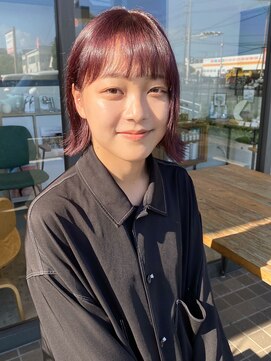 ヘッズ 高木瀬店(HEADS) ピンクバイオレット