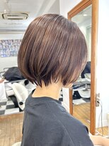 ヘッズ 本八幡店(HEADS)&nbsp;ショート チョコレート　モードヘア　大人ショート