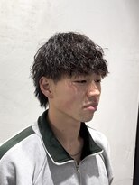 ガオプロデュースバイレボ(gao produced by revo)&nbsp;【曽我尾真生】ツイストスパイラル/メンズパーマ/ウルフ