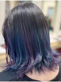 おしゃれ大人のデザインカラー ブルーバイオレット 艶感◎