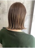 切りっぱなしボブ