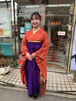 ヘアースタジオエル&nbsp;袴着付け&ヘアセット