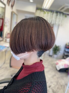 ラヴェルデ ハンサムショート×刈り上げ