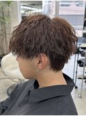 大分 府内 メンズカット マッシュ ツイストスパイラルパーマ
