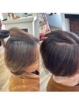 アメリ(Ameri)&nbsp;-Ameri-藤川☆白髪ぼかし【浜町/ショート/ボブ/髪質改善】