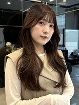 ハルキ ミナト ジャパン フクオカ(HARUKI MINATO japan FUK) ミディアムレイヤー/韓国ヘア/髪質改善/顔まわり/ブリーチなし