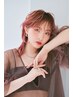 カット＋イルミナカラー＋ハホニコTR+ナノバブルシャンプー付￥10500