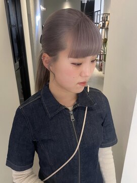 メルシー(merci.) ホワイトラベンダーカラー