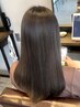 【最高級】デザインカット＋パーソナルストレート＋"milbon"プレミアムTR