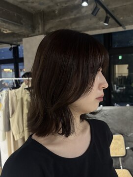 ネアー 新潟(NEER) アプリコットオレンジ/くびれヘア/ウェーブショート［新潟］