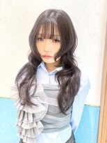 ロンド レグリーズ 立川(Lond leglise)&nbsp;くびれヘア/顔周り/韓国/レイヤーカット/黒髪/ミディアム/立川