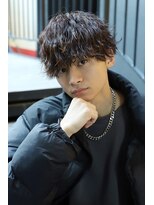 リップス レイ ギンザ(LIPPS Ray GINZA) 【波巻パーマ】前下がりマッシュ