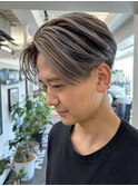 横浜ニュアンスパーマ毛流れセンターパートフェザーパーマ30代◆