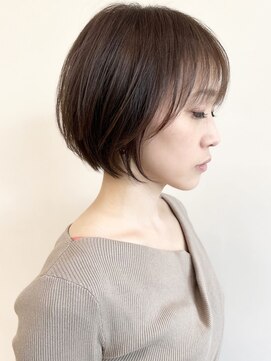 セイドット リー(Say. Ree) Say.ひし形ショートくびれショートレイヤーグレージュアッシュ