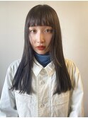 ハイレイヤー/ミディアム・ロングレイヤー/顔周り・フェイス20代