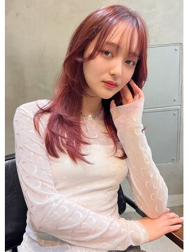 ロイド(Lloyd) 【Lloyd 大宮】レイヤーカット×ピンクブラウン