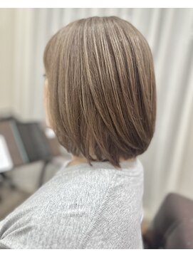 ラウラアンドロー(LAURA&RO) ミルクティーベージュダブルカラーインナーカラーケアブリーチ