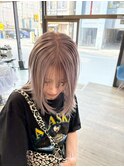 千葉駅/オリーブグレー/小顔/ココアベージュ