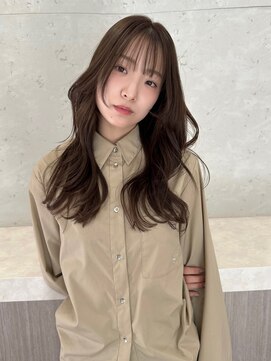 コール ネックス ザ サロン 表参道(COALL nex the salon) セミロング　レイヤー　簡単スタイリング