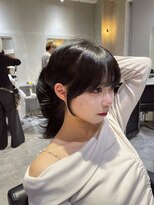 アルーシェ 新宿店(Alushe)&nbsp;結んで可愛い顔周りカット