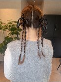 【mimura】タイトアレンジ　ツインアレンジ　結婚式　　草加