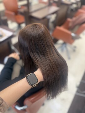 ウィーブ 成田店(Weve) ピンクベージュ/アンブレラカラー/クールショート/前髪/成田