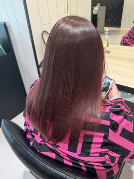 ウールトウキョウ(wool TOKYO) カシスレッド[髪質改善/ブリーチなしカラー/美髪ストレート]