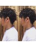 【メンズ限定エリア最安値】スパイラル・ツイストパーマ + カット ¥11000