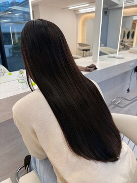 フィーネ(Fi-Ne) プルエクステ/ダークブラウン/韓国ヘア