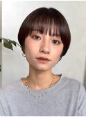 コンパクトショートカット丸みショートくびれショートボブ表参道