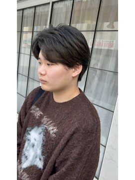 ベイス アワジ(BASE) メンズナチュラルセンターパート