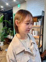 アイスバーグ ウェスト 清澄白河(eyesburg W/est)&nbsp;耳にかけてコンパクトにまとまるボブ/ミニボブ/コンパクトボブ