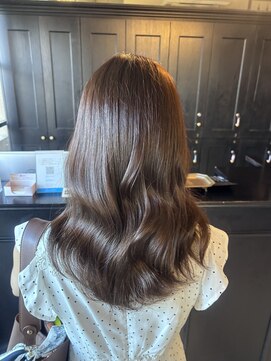 モナン 海老名(Monan) ショコラベージュ くすみカラー 艶カラー
