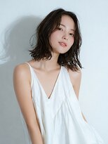 ヘア セラヴィ 城南(hair C'est La Vie)&nbsp;濡れ感ミディ×ラフウェーブ