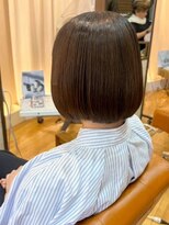 アビエクレール 河内花園(abije claire) ツヤ感ボブ【河内花園駅】