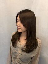 ラグヘアーワークス 草薙店(LAG HAIR WORKS)&nbsp;チョコレートブラウン×レイヤーカット