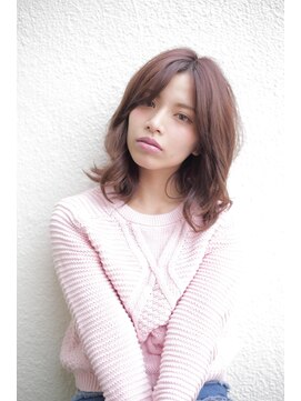 ヘアーメイクジェンテ(hair make gente) GENTE ミディアムレイヤー