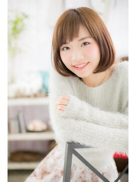 ミック ヘアアンドビューティー 大山店(miq  Hair&Beauty) 笑顔の似合う★ピュアボブa