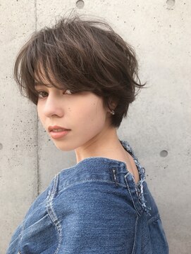 ワゴンバイアフロート(Wagon by afloat) ナチュラルショート 大人カジュアル ニュアンスパーマ