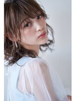 ルタ(LuTa by siesta＆LiCO) LuTa☆吉祥寺　アッシュブラウン×ウェーブミディ