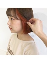 パーヴミックスリコ (Parve Mix RICO) marron beige × orange