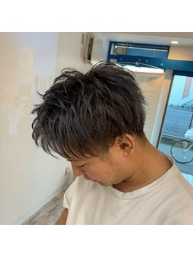 理容室 あしたはれ モノトーンショート