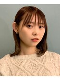 ツヤツヤ薄め前髪☆