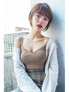 クラン(clan) 前下がりボブ/モテ髪カタログ/小顔に見せるヘア/前髪カット