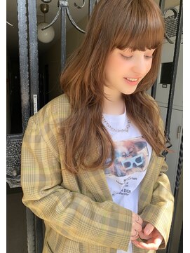 マリアバイアフロート(Maria by AFLOAT) 【山田】フェミニンパーマ小顔ロングレイヤーウルフ