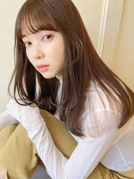 エイン(EYN) ＊レイヤースタイル×ミルクティー ベージュカラー＊