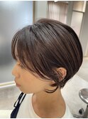 マッシュショートボブ